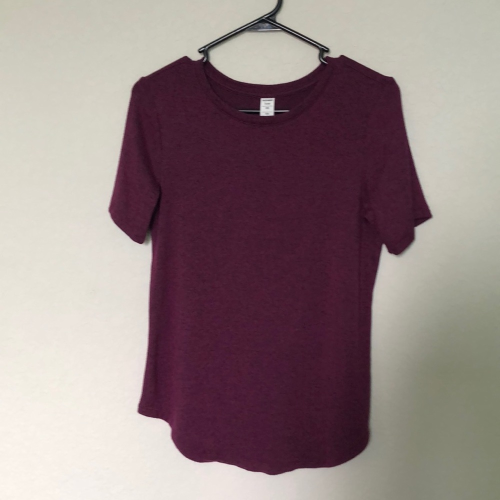 Purple fleece top